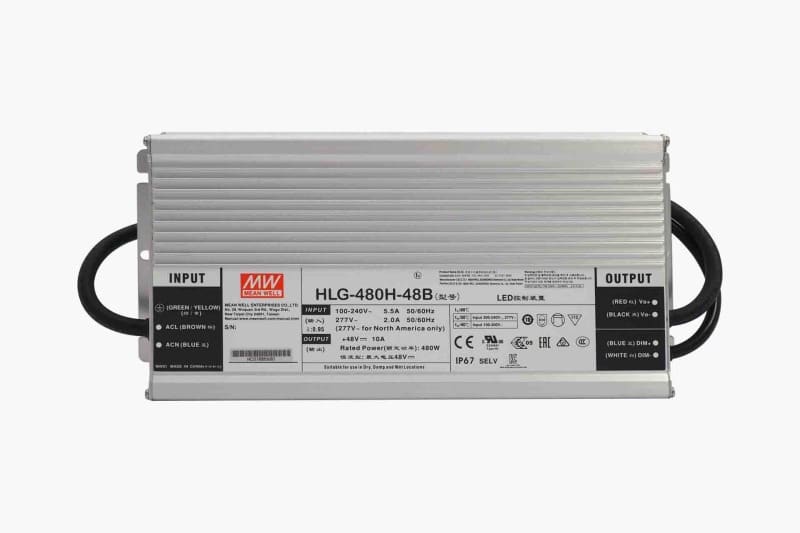 SMARTLED - MEANWELL Schaltnetzteil IP67 48VDC - 480W Dim.