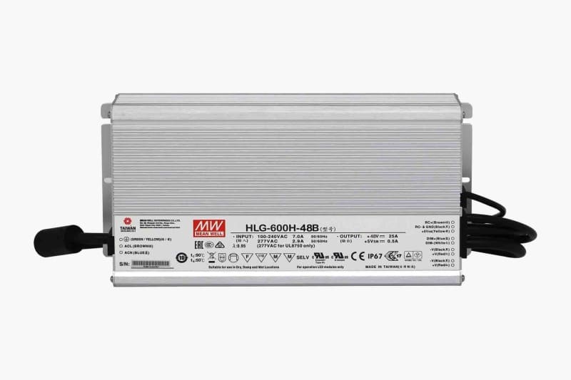SMARTLED - MEANWELL Schaltnetzteil IP67 48VDC - 600W Dim.