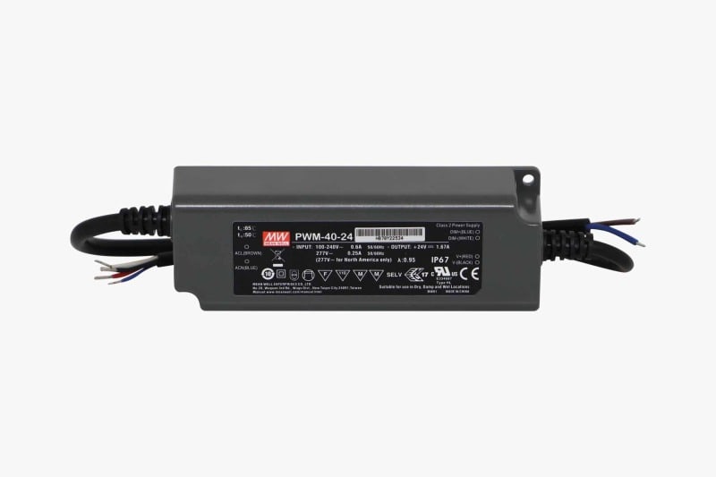 SMARTLED - MEANWELL Schaltnetzteil 24VDC - 40W Möbeleinbau