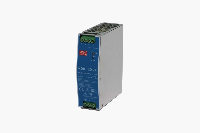 SMARTLED - MEANWELL HUTSCHIENEN Schaltnetzteil 24VDC -120W