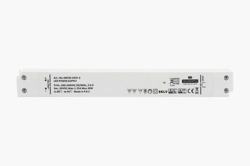 SMARTLED - Slim Treiber IP20 Schaltnetzteil 24VDC - 30W