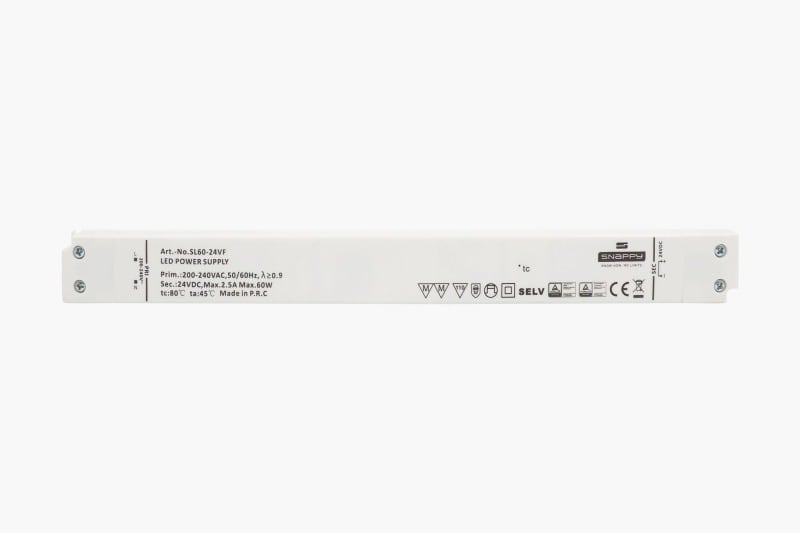SMARTLED - Slim Treiber IP20 Schaltnetzteil 24VDC - 60W