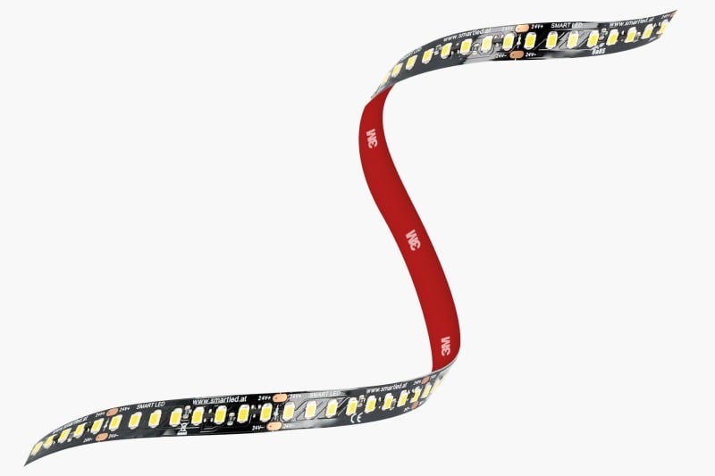 SMARTLED - 24VDC, 12W/m, 3000K, 1880lm/m, 5m/Rolle