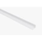 SMARTLED - ALUMINIUM LED PROFIL ROMA 3M WEIß - weiß lackiert