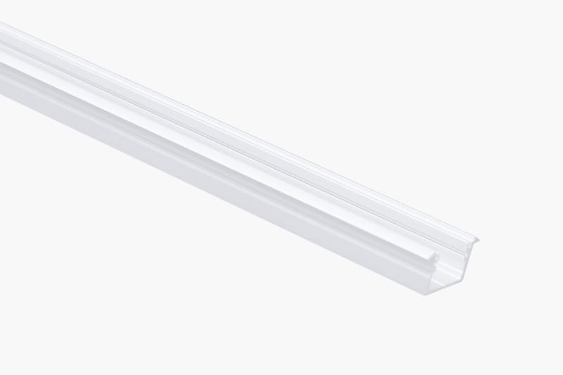 SMARTLED - ALUMINIUM LED PROFIL BERLIN XL 2M WEIß - weiß lackiert