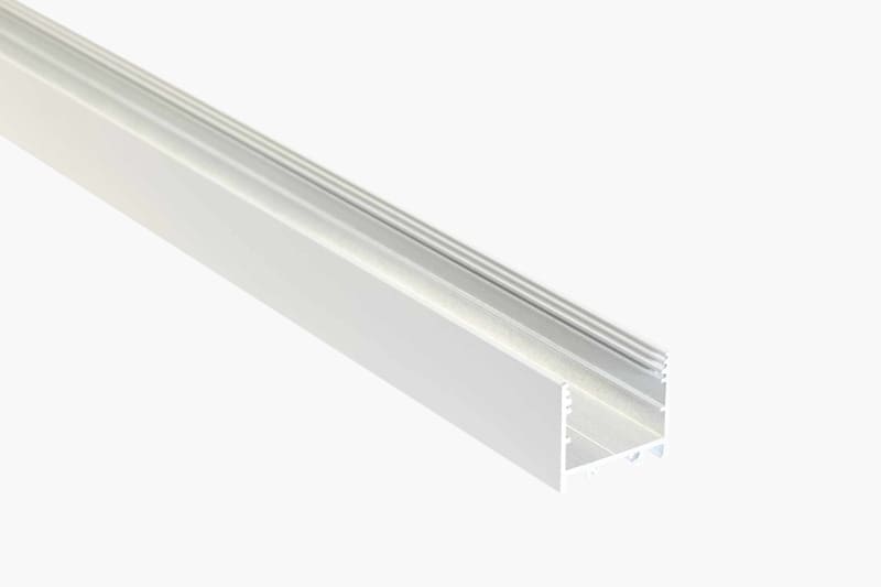 SMARTLED - ALUMINIUM LED PROFIL VAREO 2M WEIß - weiß lackiert