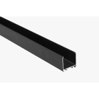 SMARTLED - ALUMINIUM TRAFO PROFIL VAREO BOX 3M SCHWARZ - schwarz eloxiert, Trafobox