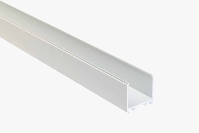 SMARTLED - ALUMINIUM TRAFO PROFIL VAREO BOX 3M WEIß - weiß lackiert, Trafobox