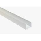 SMARTLED - ALUMINIUM TRAFO PROFIL VAREO BOX 3M WEIß - weiß lackiert, Trafobox