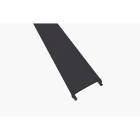 SMARTLED - ALUMINIUM LED PROFIL ESQUINA COVER SCHWARZ 3M - für Esquina schwarz