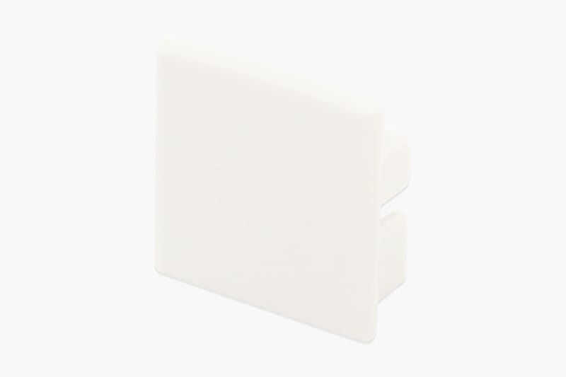 SMARTLED - ALUMINIUM LED PROFIL VERSALLES ENDKAPPE WEIß - ohne Kabelauslass