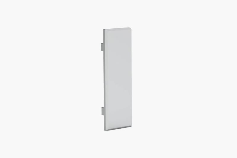 SMARTLED - ALUMINIUM LED PROFIL ENDKAPPE Z18 - R2 mit der Abdeckung C2, C3 oder C11