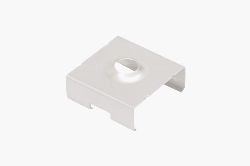 SMARTLED - ALUMINIUM LED PROFIL BERLIN XL ENDKAPPE WEIß - ohne Kabelauslass