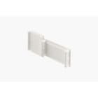 SMARTLED - ALUMINIUM LED TRAFOPROFIL ZIEGEL PVC ENDKAPPE - ohne Kabelauslass