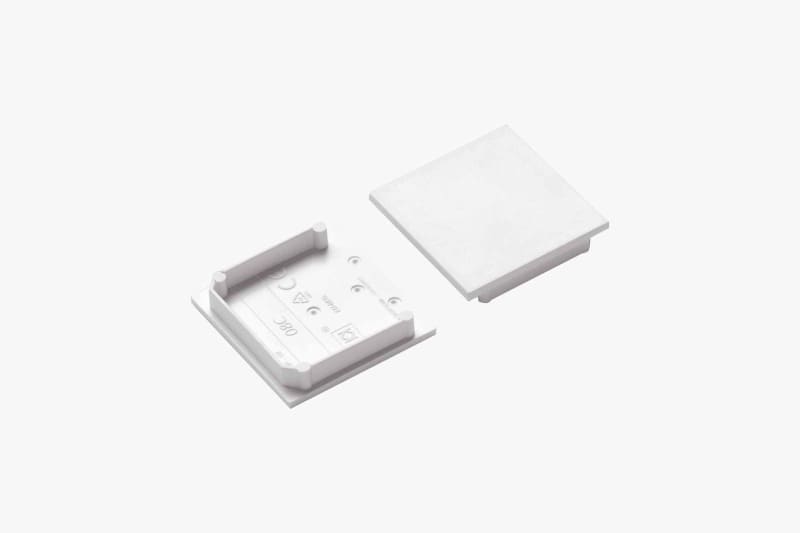 SMARTLED - 2er-Set Kombi Vareo Abdeckplatte+Box+Vareo Profile