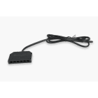 SMARTLED - SLIM CONNECTOR 24V 3A 6-FACH VERTEILER, 1 Meter schwarz