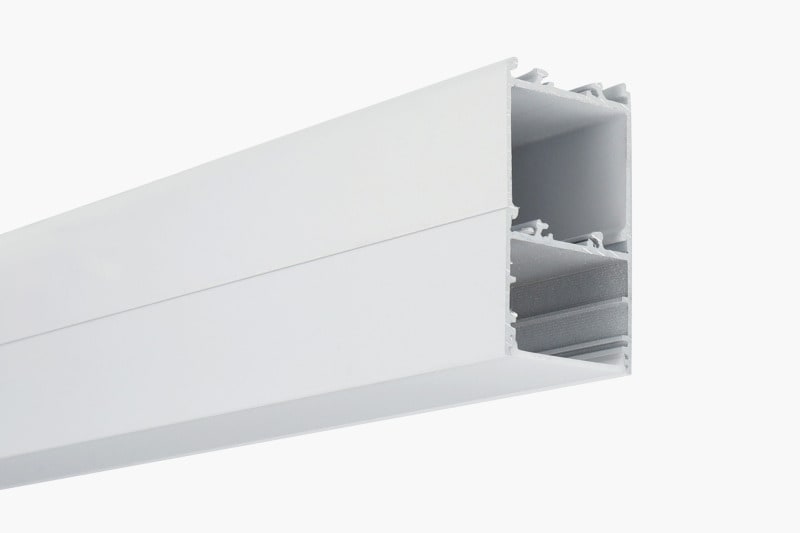 SMARTLED - TRAFOPROFIL VAREO CORE 2M WEIß, weiß lackiert