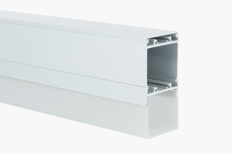SMARTLED - TRAFOPROFIL VAREO EDGE 3M WEIß, weiß lackiert