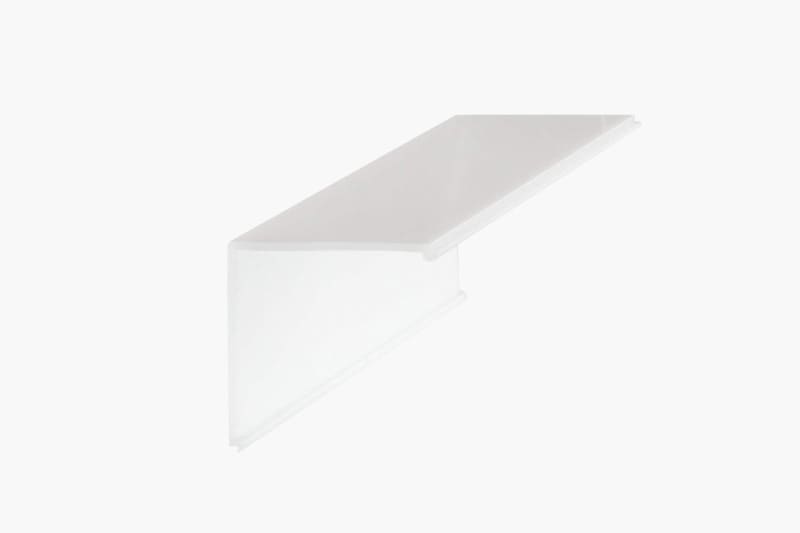 SMARTLED - ALUMINIUM LED PROFIL COVER C6 2M SATINIERT, R12