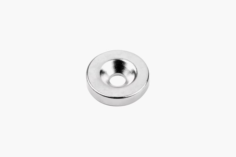 SMARTLED - Rundscheibenmagnet mit Senkung (M3)