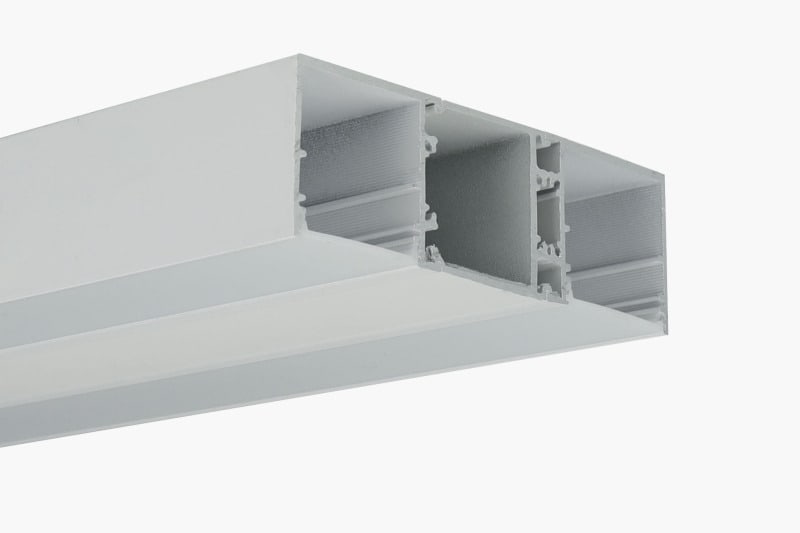 SMARTLED - TRAFOPROFIL VAREO TWIN 3M - eloxiert