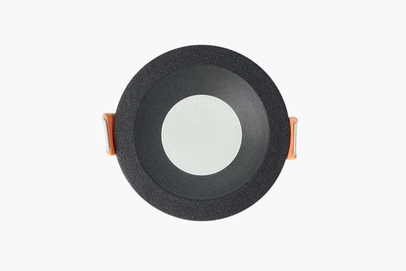 SMARTLED - LEO - Einbaurahmen - Schwarz, Cutout: 45mm, IP54, MR11