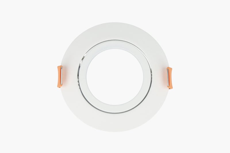 SMARTLED - LEO - Einbaurahmen - Weiß, Cutout: 68mm, IP20, MR16