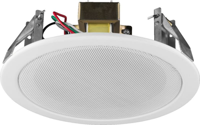 MONACOR - ELA-Deckenlautsprecher 100V 5'' 92dB 100-16000Hz ws