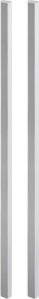 MONACOR - Lautsprechersäule 80W 103dB 120-20000Hz passiv 2Stk ws