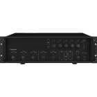 MONACOR - ELA-Mono-Mischverstärker 19'' 3HE 100V/4Ohm 240W 5Zonen sw