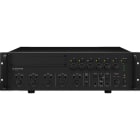MONACOR - ELA-Mono-Mischverstärker 19'' 100V/4Ohm 240W 5Kanä/6Zonen sw