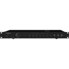 MONACOR - Universal-Stereo-Mischverstärker 19'' 1HE 2x100W Karaokef sw