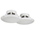 MONACOR - Einbaulautsprecher 8Ohm 30W 87dB AußenDM18cm 2Stk ws