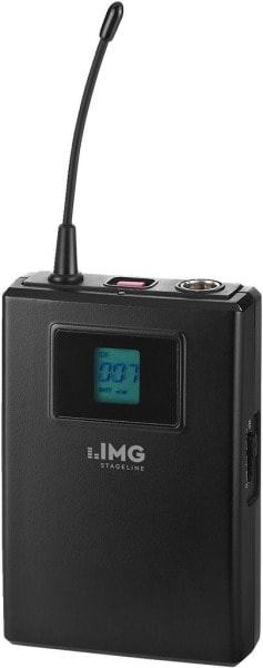 MONACOR - Taschensender 2Frequenzen UHF-PLL-Technik f. TXS-900/920 sw