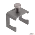 HERMI - Klemme, 50x35x45 mit Schraube M10 für Leitungen bis 40mm/<ø20 Fe
