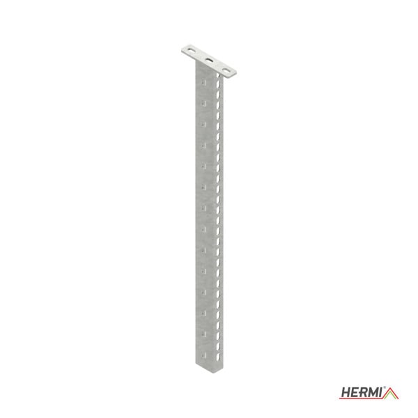 HERMI - Hängestiel, 800 mit angeschweißter Kopfplatte 145x30mm Stahl feuerverzinkt