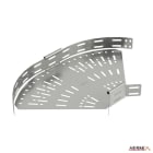 HERMI - Bogen 0-90°, 60x200 verstellbar für Kabelrinnen mit Seitenhöhe 60 mm