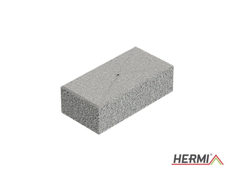 HERMI - Betonstein, für Dachleitungshalter SON14