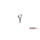 HERMI - Vertikalschutzhalter, f. Außenwände m. Wärmedämmung ?50mm Edelstahl