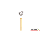 HERMI - Vertikalschutzhalter, f. Hohlwände m. Dämmung bis 100mm säurebest. Edelstahl
