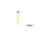 HERMI - Vertikalschutzhalter, f. Hohlwände m. Dämmung bis 200mm Edelstahl