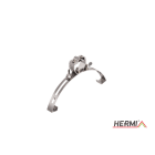 HERMI - Dachleitungshalter, Rd 8-10 mm verstellbar 270-400mm Edelstahl
