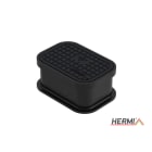 HERMI - Trennstellenkasten, 325x225x150 f. Unterflurmontage befahrbar PE/Gusseisen