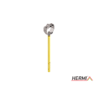 HERMI - Leitungshalter, Rd 8-10 f. Hohlwände bis 140mm Dämmung m. Schraube u. Dübel