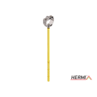 HERMI - Leitungshalter, Rd 8-10 f. Hohlwände bis 200mm Dämmung m. Schraube u. Dübel