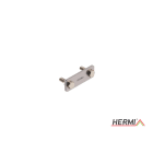 HERMI - Klemme, 3 Platten 20x58 inkl. Schrauben, Muttern M6 Flachleitung 30x3,5mm Edels.