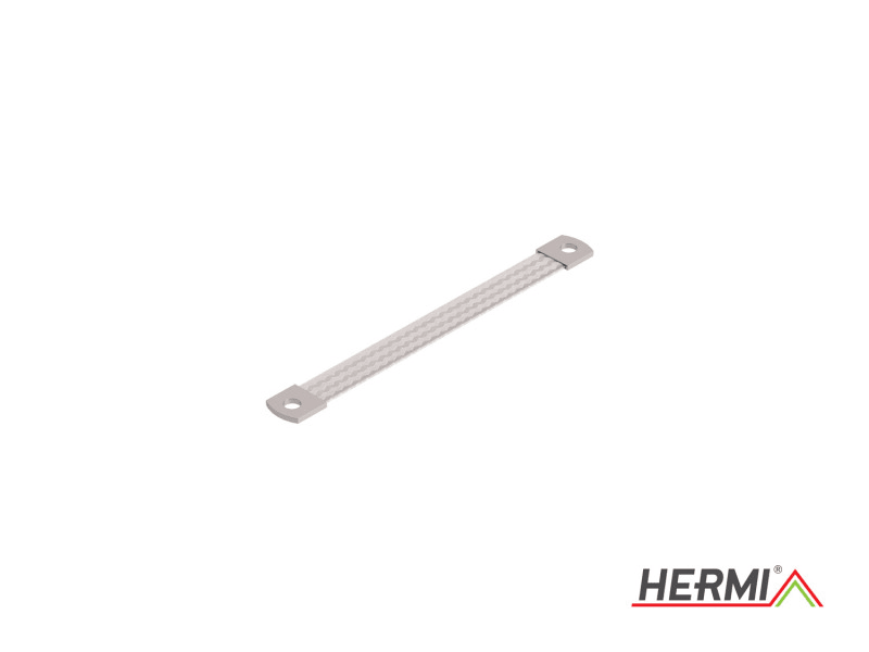 HERMI - Flexibles Verbindungselement, Leiter 500 mm Loch=10 mm Querschnitt=50 mm² CuSn