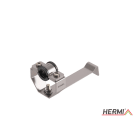 HERMI - Dachleitungshalter, f. isolierte Blitzableitung schraubar Edelstahl