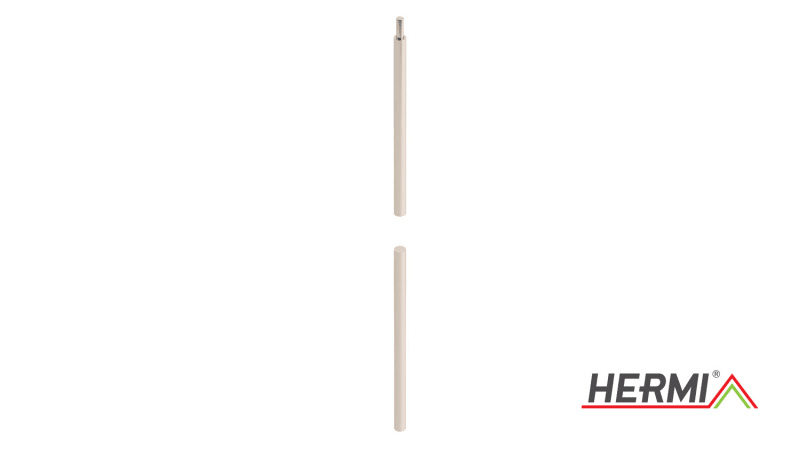 HERMI - Tiefenerder, f. Staberder u. Sanierung ausgedienter Erder Rd 20 L=1500 Edelstahl