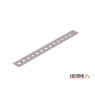 HERMI - Lochband, zur Anfertigung der Rohrschellen Breite=20 L=auf Bestellung Loch 7 mm
